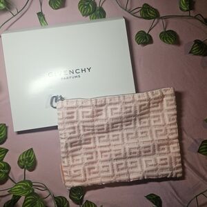 Givenchy Light Pink Embossed Pouch